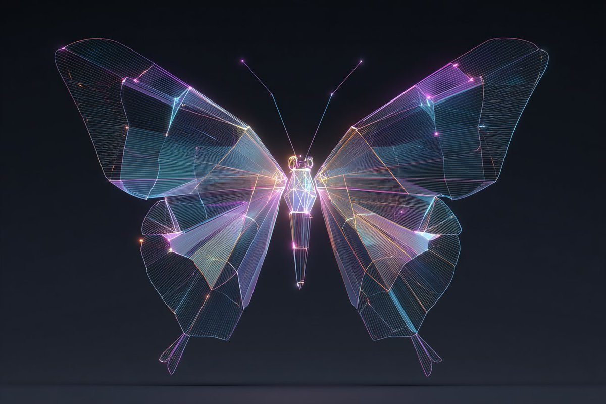 LudovicCreator's tweet image. 🎨 HOLOGRAPHIC WIREFRAME 🎨

Prompt :

A Minimalist Holographic Wireframe of [SUBJECT], with simple lines and geometric forms that shimmer and glow with iridescent light, creating a sense of transparency and depth. Employ various shades, tints, and tones of [COLOR1] and [COLOR2]…