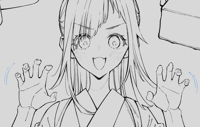 ペン入れのペンを変えてみた!個人的にかなり好みの線になってる～ 