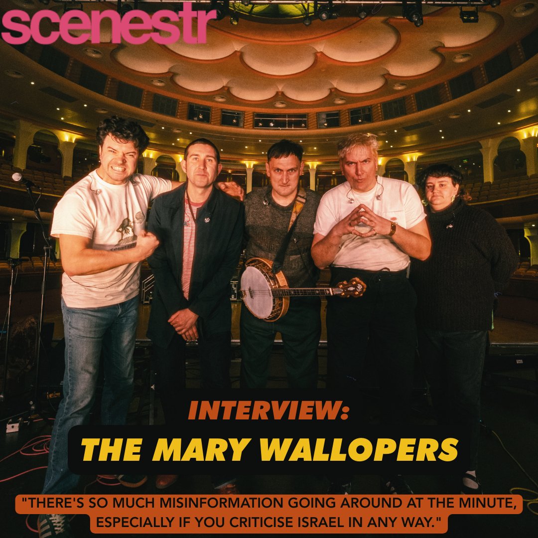 scenestr (@scenestr) on Twitter photo Interview: "If people are threatening you to not let you express yourself because they don't like what you're saying, it's worth sticking to your guns."
After their recent controversy, The Mary Wallopers return to Australia next week. <a href="/frontiertouring/">Frontier Touring</a> - scenestr.com.au/music/the-mary… Interview: "If people are threatening you to not let you express yourself because they don't like what you're saying, it's worth sticking to your guns."
After their recent controversy, The Mary Wallopers return to Australia next week. <a href="/frontiertouring/">Frontier Touring</a> - scenestr.com.au/music/the-mary…
