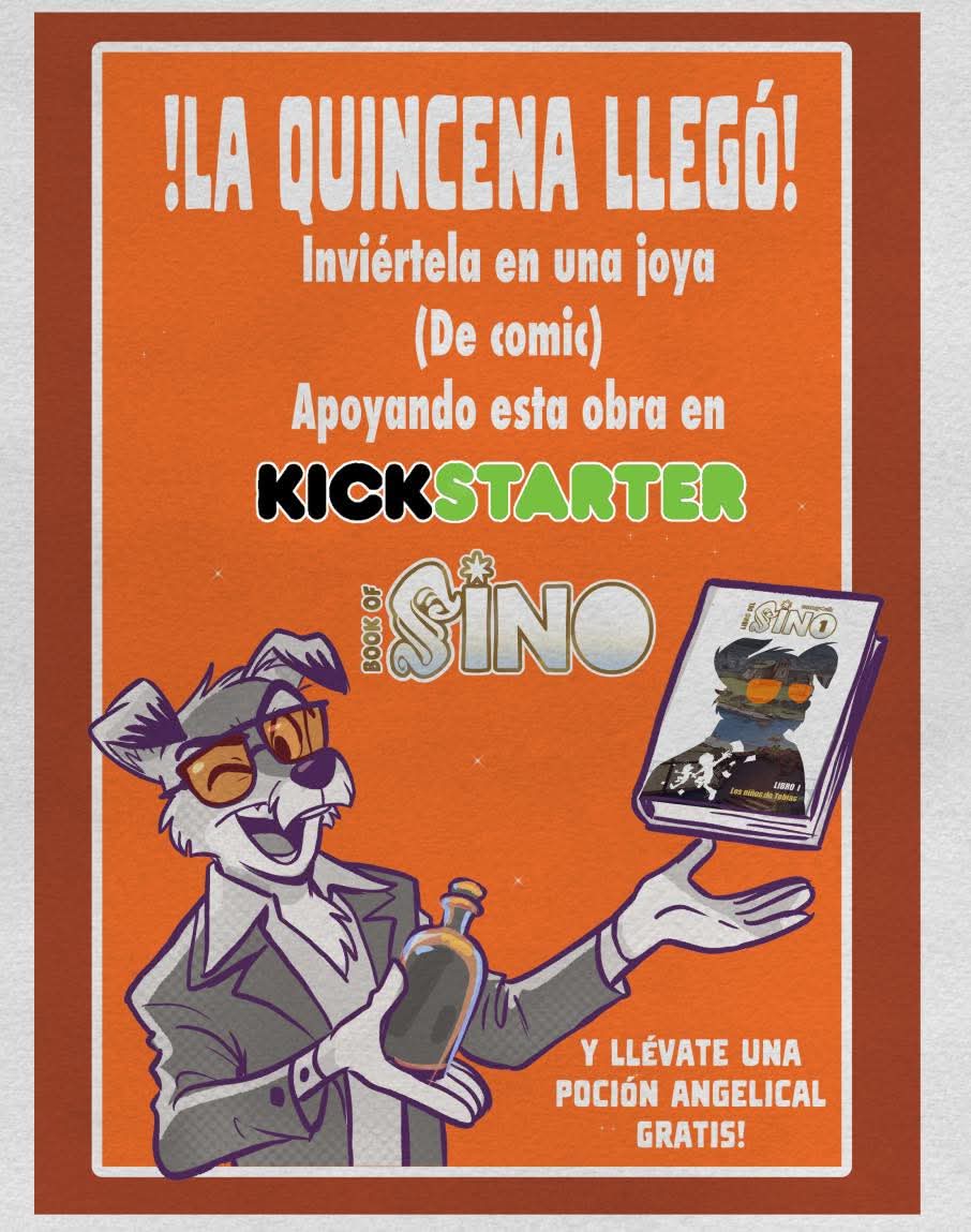 Quincena + EL LIBRO DEL SINO = Inversión que no se gasta. 📚✨
Apoya en Kickstarter 🚀
👉 kickstarter.com/projects/emmye…