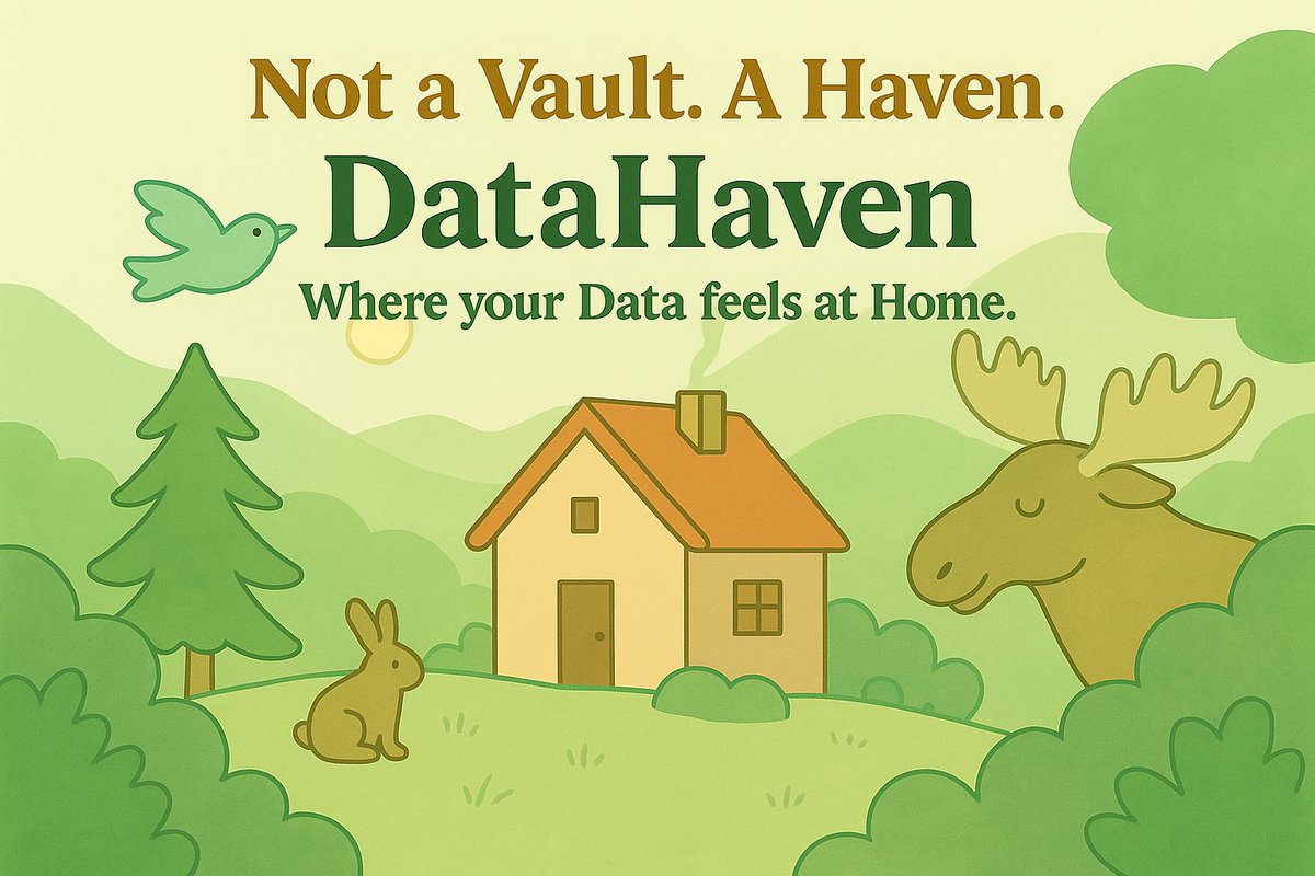 definick (@alexvinonen) on Twitter photo 🌱 <a href="/DataHaven_xyz/">DataHaven 🫎</a> — your green sanctuary for data
✨ Not every refuge is built from steel.
Sometimes it is born from trust and harmony.
🌳 <a href="/DataHaven_xyz/">DataHaven 🫎</a> is like a forest for your information:
* your data grows like seeds in fertile soil 🌱
* it is guarded by streams of 🌱 <a href="/DataHaven_xyz/">DataHaven 🫎</a> — your green sanctuary for data
✨ Not every refuge is built from steel.
Sometimes it is born from trust and harmony.
🌳 <a href="/DataHaven_xyz/">DataHaven 🫎</a> is like a forest for your information:
* your data grows like seeds in fertile soil 🌱
* it is guarded by streams of