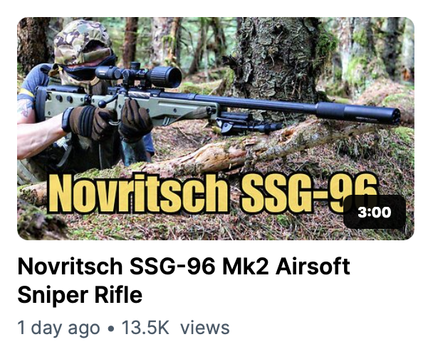 The latest video was also released on #Rumble , where it did a little better than YouTube. rumble.com/c/scoutthedogg…
Section8 #Airsoft is open this Sunday September 7th, you can prebook via the Section8 website if you need to hire any equipment