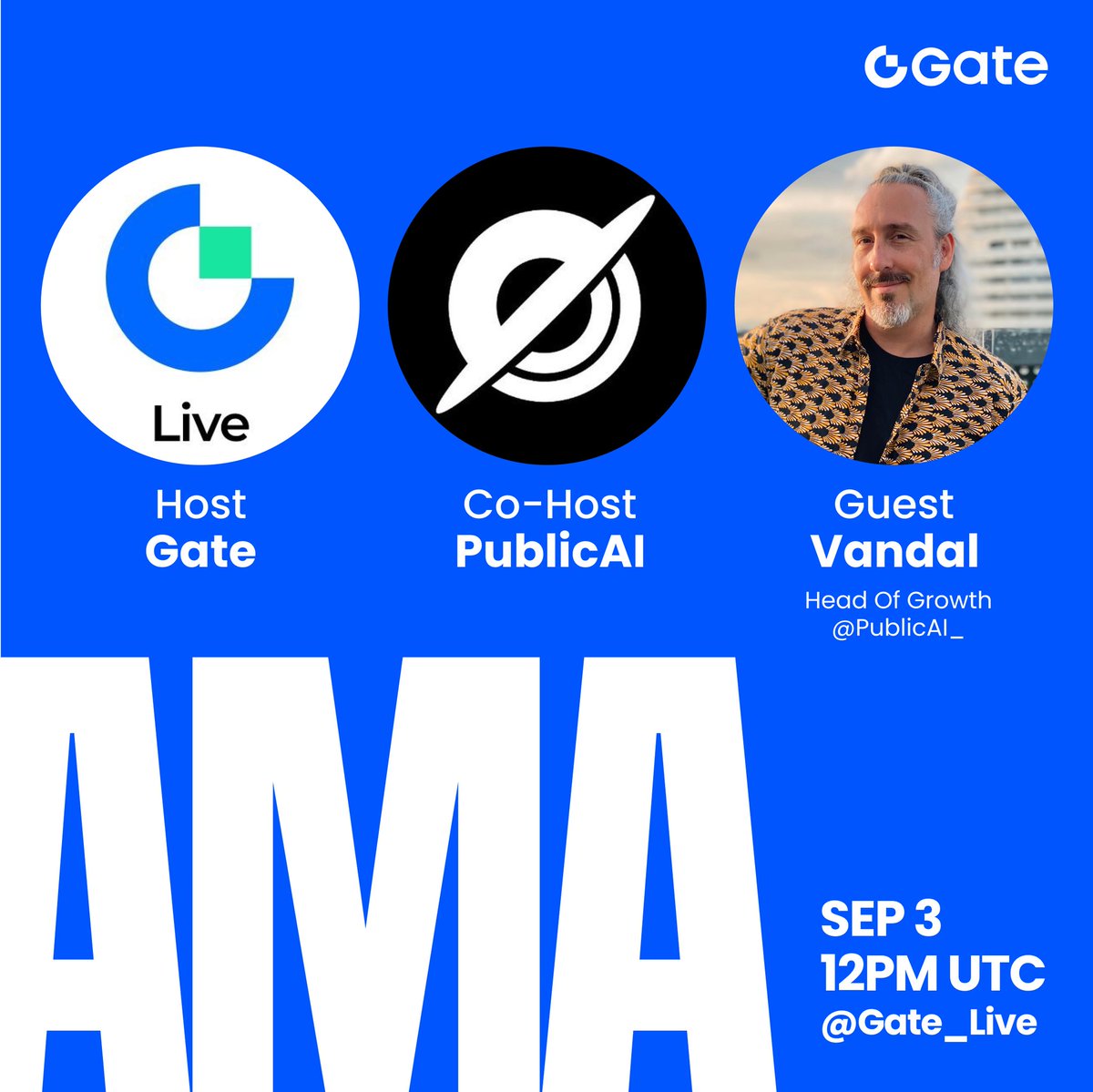📣 Gate #AMA - <a href="/PublicAI_/">PublicAI</a>

Total Rewards: $100 $PUBLIC for 10 winners 🎁
🔹Follow <a href="/Gate__Live/">Gate Live | Streamers Wanted</a> &amp; <a href="/PublicAI_/">PublicAI</a>
🔹Like + RT + Comment with Proof Screenshot

Venue: x.com/i/spaces/1yoKM…

Drop your questions during the LIVE to WIN extra $PUBLIC  🎉