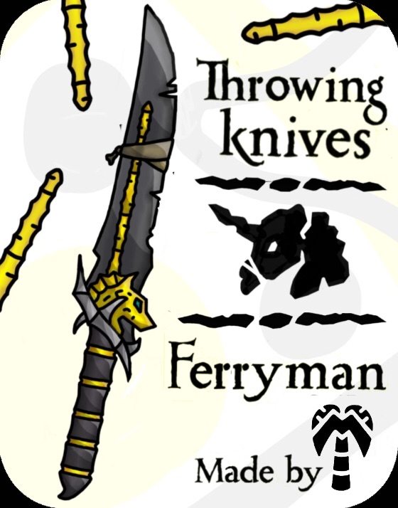 IMadyax's tweet photo. Here’s the new version of the FERRY MAN knife for @SeaOfThieves! 😁

It’s 3D printable for anyone who wants it! 🛠️

don’t forget to let me know what you think!  Hoping it gets me into the #BeMorePirate ! 📷

#SeaOfThieves @RareLtd
(Blender, Sketchbook and Clipchamp) https://t.co/Zzg22S01Cc
