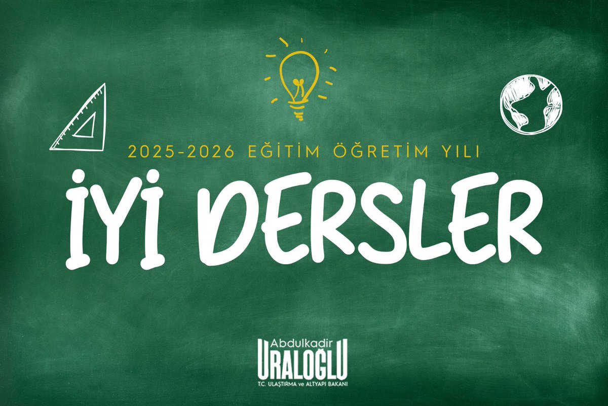 Yeni bir eğitim yolculuğuna “merhaba” diyen sevgili birinci sınıf öğrencilerimize, 2025-2026 eğitim öğretim yılında başarı, sağlık ve mutluluk diliyorum.

Onların ilk adımlarını attığı bu yolculuk, ülkemizin yarınlarını inşa edecek güçlü bir başlangıçtır.

Tüm öğrencilerimize,