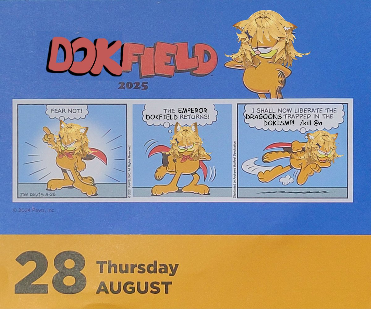 Remember to read your morning Dokfield comics. It may just save your life (in Minecraft).
#Dokibird #jkterjter #DokiGallery