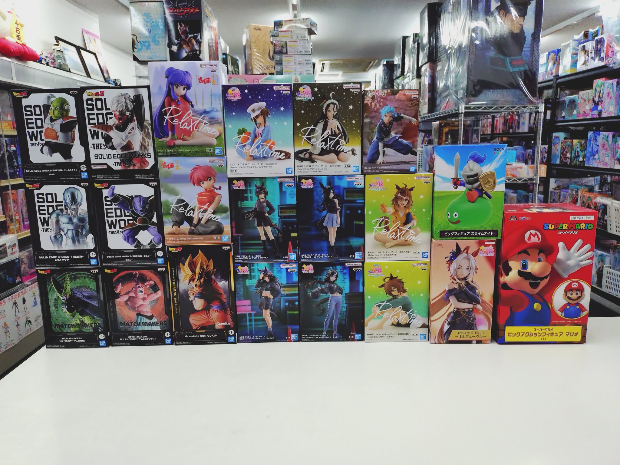 プライズフィギュア まとめ売り スーパーマリオ ドラゴンクエスト 他13点 プライズフィギュア まとめ売り スーパーマリオ