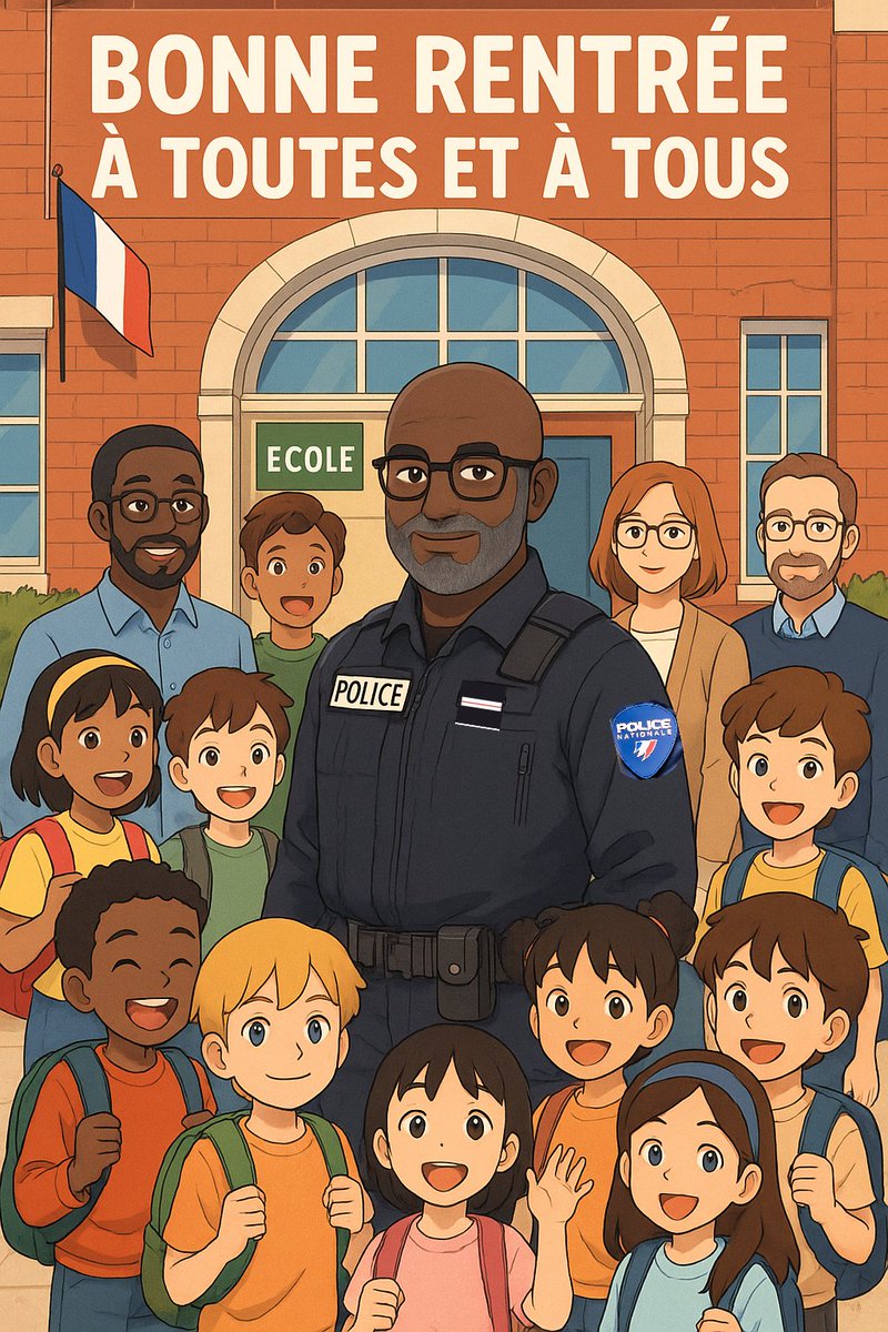 Bonjour à toutes et à tous 🙏🙏🏻🙏🏿.

La rentrée est un moment plein de nouveautés et de promesses.
​Je souhaite une excellente rentrée aux écoliers, aux collégiens et aux lycéens. Que cette nouvelle année scolaire soit riche en découvertes et en réussites.
​Un soutien tout
