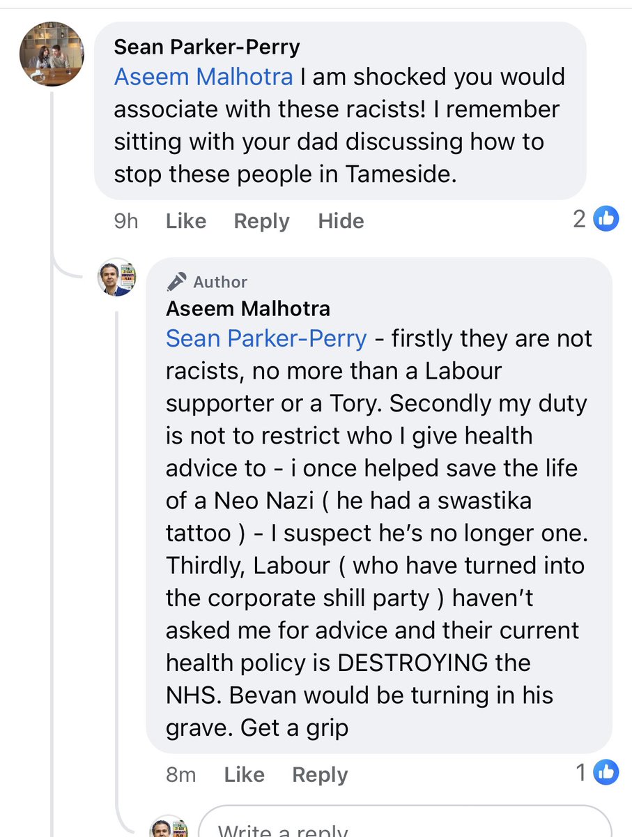 A former Labour counsellor has expressed shock that I’m associating myself with ‘racists’ by speaking at <a href="/reformparty_uk/">Reform UK</a> conference next Saturday. My response below. Time to HEAL the divide 👊