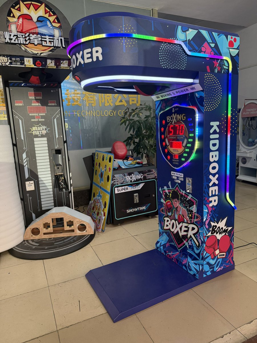 cfu46453341's tweet image. Children's boxing machine #boxing #boxingmachine #punching #punchingmachine #arcade #coin #arcadegames