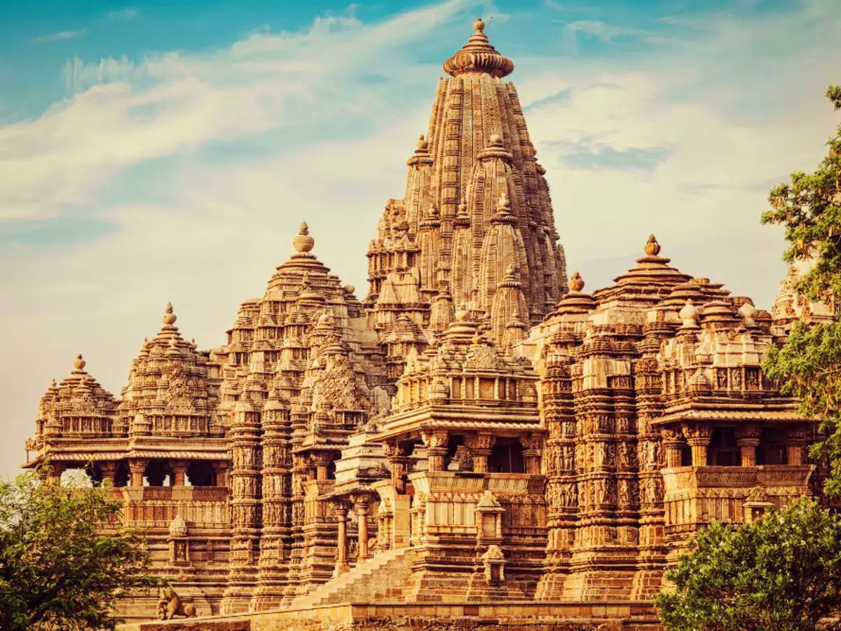 11th Century Kandariya Mahadeva Temple, Khajuraho, Madhya Pradesh