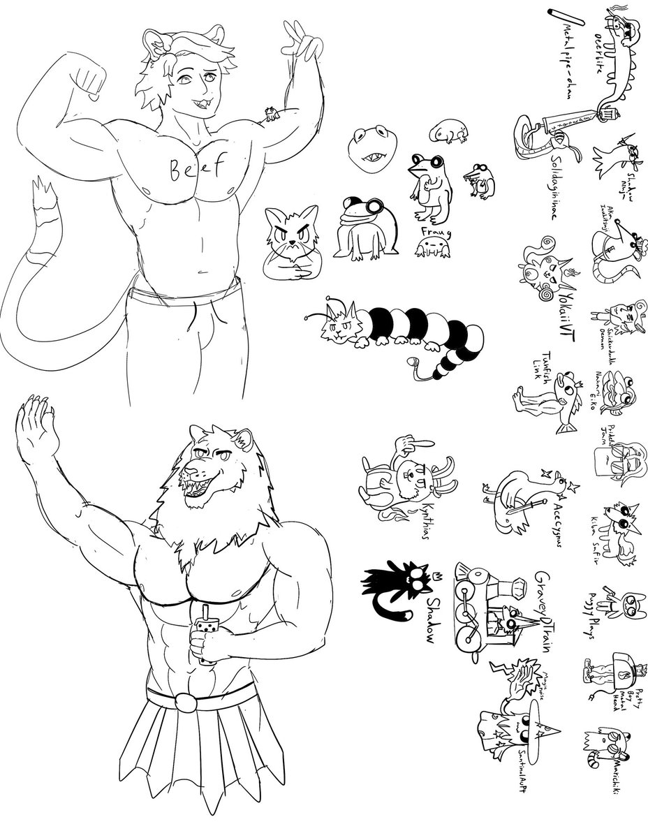 Fievol (@fievol_official) on Twitter photo Thank you for coming to my return stream! THANK YOU FOR 200 FOLLOWERS! โค๏ธ๐ฅ๐ something special is coming.
<a href="/Aka_Inuhitsuji/">Aka Inuhitsuji</a> <a href="/NanamiEikoCh/">Nanami Eiko ๐๐งโโ๏ธ๐ถ</a> <a href="/SnickDD/">SnickerdoodleDemon</a> <a href="/GraveyDTrain/">Gravey || Inactive</a> Are all really cool Raiders ๐
Here are some doodles from the art stream. Itโs good to be back. Thank you for coming to my return stream! THANK YOU FOR 200 FOLLOWERS! โค๏ธ๐ฅ๐ something special is coming.
<a href="/Aka_Inuhitsuji/">Aka Inuhitsuji</a> <a href="/NanamiEikoCh/">Nanami Eiko ๐๐งโโ๏ธ๐ถ</a> <a href="/SnickDD/">SnickerdoodleDemon</a> <a href="/GraveyDTrain/">Gravey || Inactive</a> Are all really cool Raiders ๐
Here are some doodles from the art stream. Itโs good to be back.
