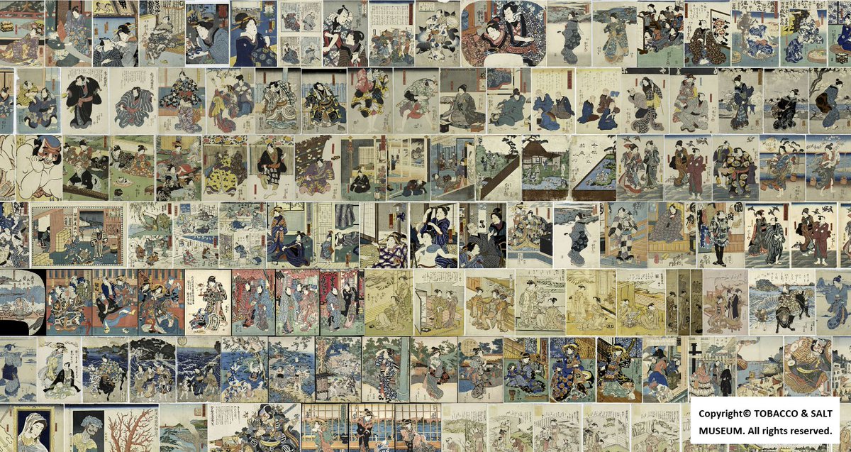 📢Database Release
Over 2,600 ukiyo-e prints from the collection of the Tobacco &amp; Salt Museum in Tokyo are now available online via the ARC Japanese Prints (Ukiyo-e) and Paintings Portal Database!
dh-jac.net/db/nishikie/se…

Details: arc.ritsumei.ac.jp/e/news/pc/0260…