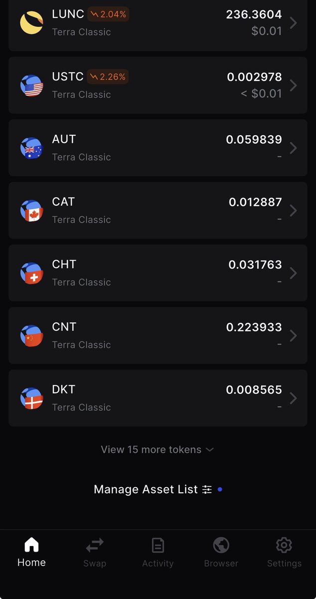 Teck (@niodamian) on Twitter photo Updated <a href="/keplrwallet/">Keplr Wallet ๐ญ</a>! Now displaying all depegged $LUNC stablecoins and also $ustc has its own logo and a price tracking ๐
#LUNC #USTC #TerraClassic #CryptoUpdate #Blockchain #Cryptocurrency Updated <a href="/keplrwallet/">Keplr Wallet ๐ญ</a>! Now displaying all depegged $LUNC stablecoins and also $ustc has its own logo and a price tracking ๐
#LUNC #USTC #TerraClassic #CryptoUpdate #Blockchain #Cryptocurrency