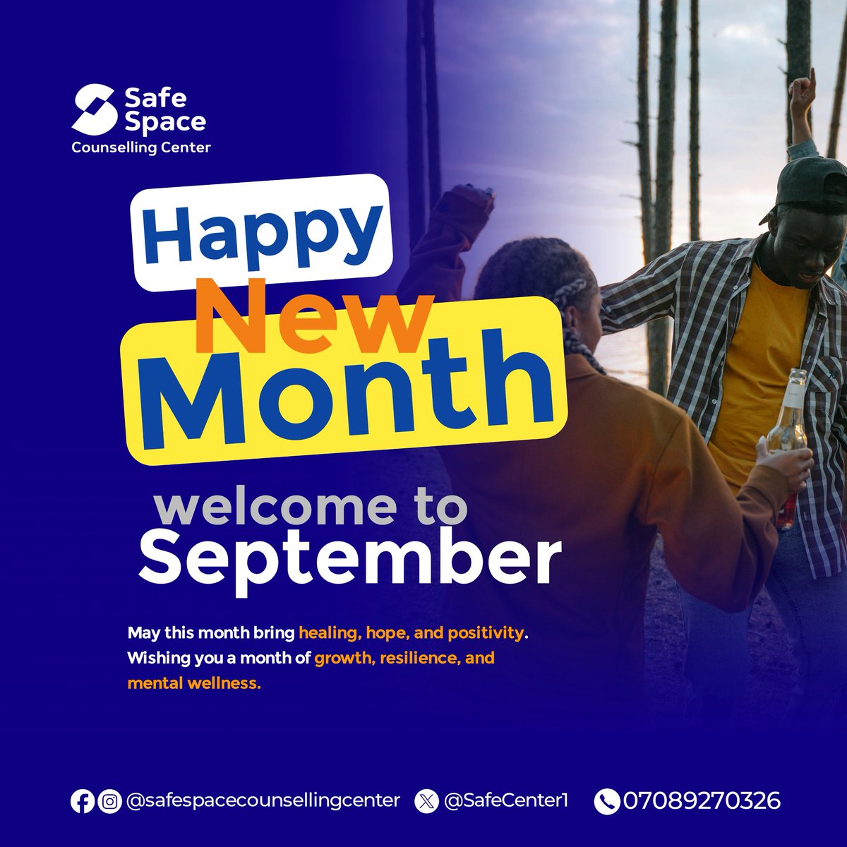 Happy new month 
Your September will be better than your August. #HappyNewMonth