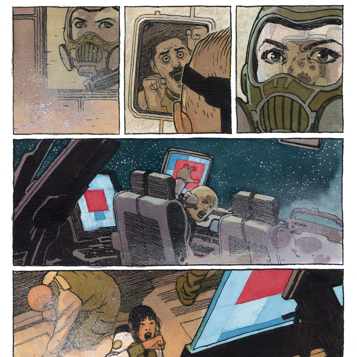 2019 SENTIENT#1
ink+acrylic watercolor
So proud of my very first work with my pal Jeff Lemire !!
Published by <a href="/TKOpresents/">TKO Presents</a>  <a href="/thetzechun/">TZE CHUN</a>