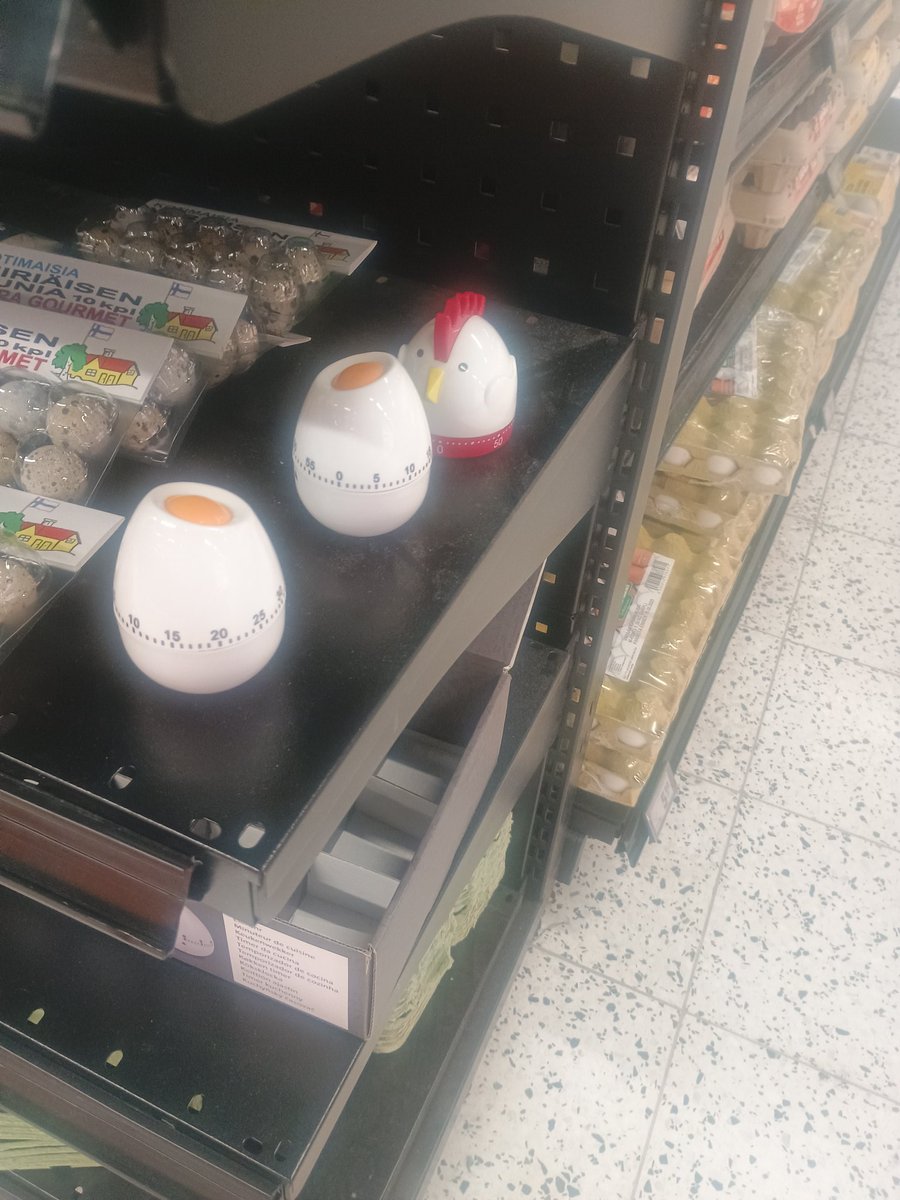 Who'd have thought that a casual visit to a Finnish supermarket would lead to me uncovering the conclusive answer to an age-old philosophical question? ☸️🧘‍♂️🥚🐔 

#MondayMorning 
#MysterySolved