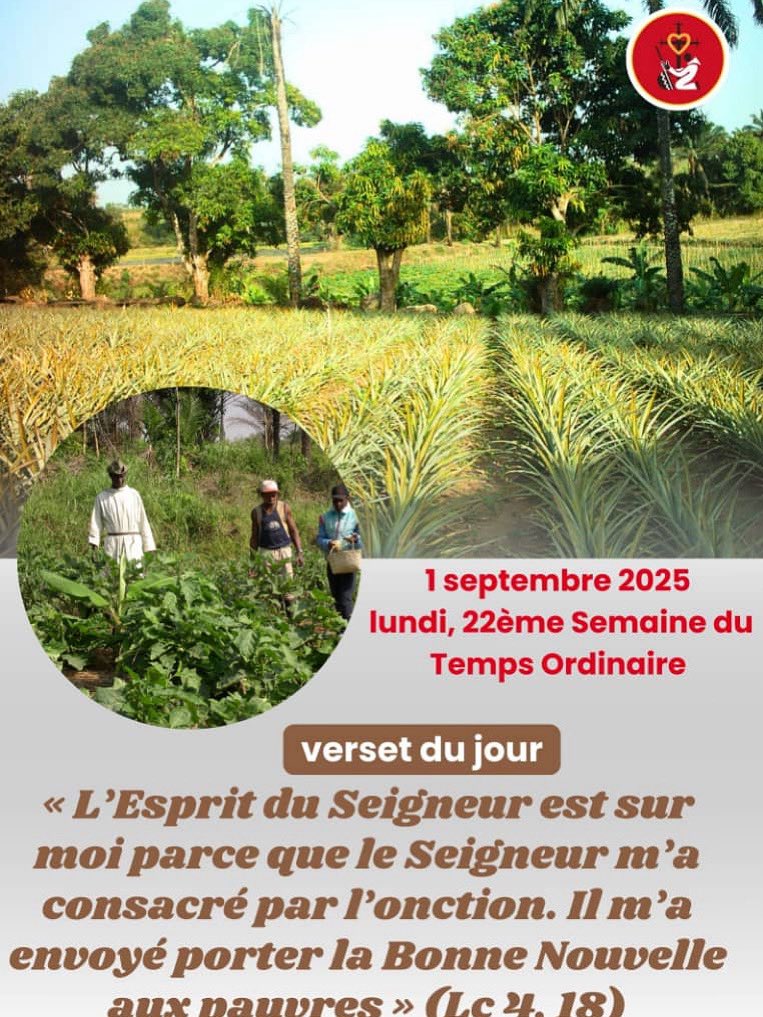 @abbayedekeurmoussa <a href="/KeurMoussa/">Abbaye de KeurMoussa</a> 
#abbayedekeurmoussa 
#keurmoussaabbey
#keurmoussa 
#versetdujour 
« L’Esprit du Seigneur est sur moi parce que le Seigneur m’a consacré par l’onction», Lc 4,18
#gaudiapacis 
#laudatosi