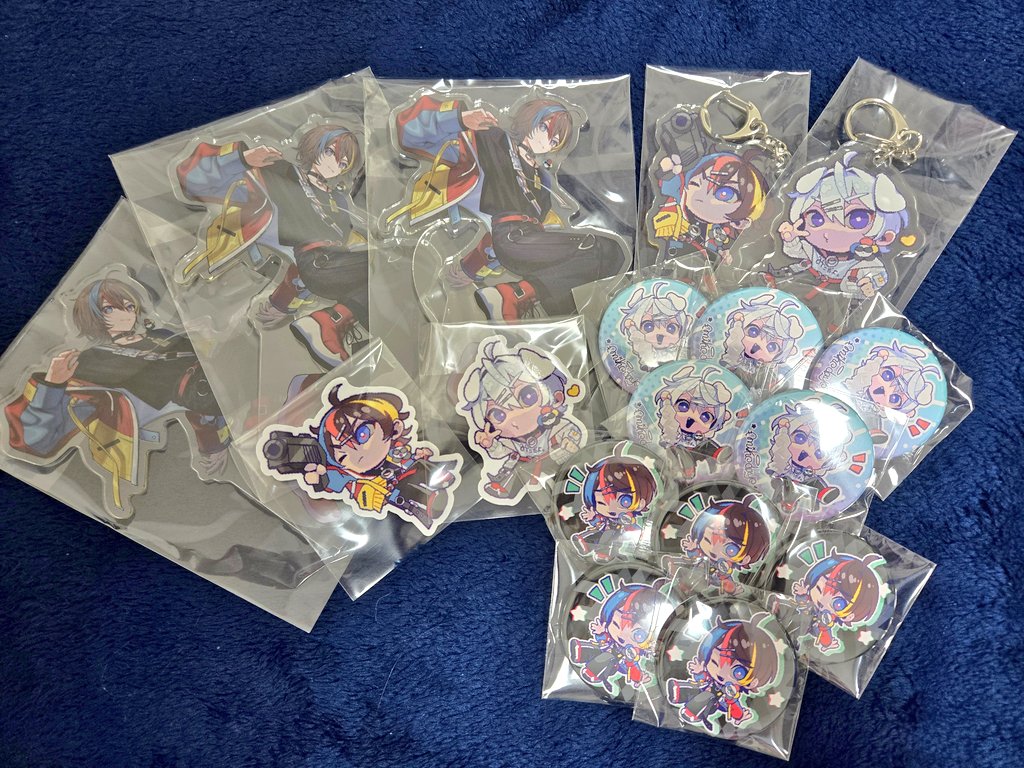 みこさん誕生日グッズ届いたよ〜!!
本当に全部可愛すぎる🥰
色んな場所に沢山連れて行きます✨
バッグも組んだらまた写真載せます📸

<a href="/sab_d4yo/">さぶだよ</a>