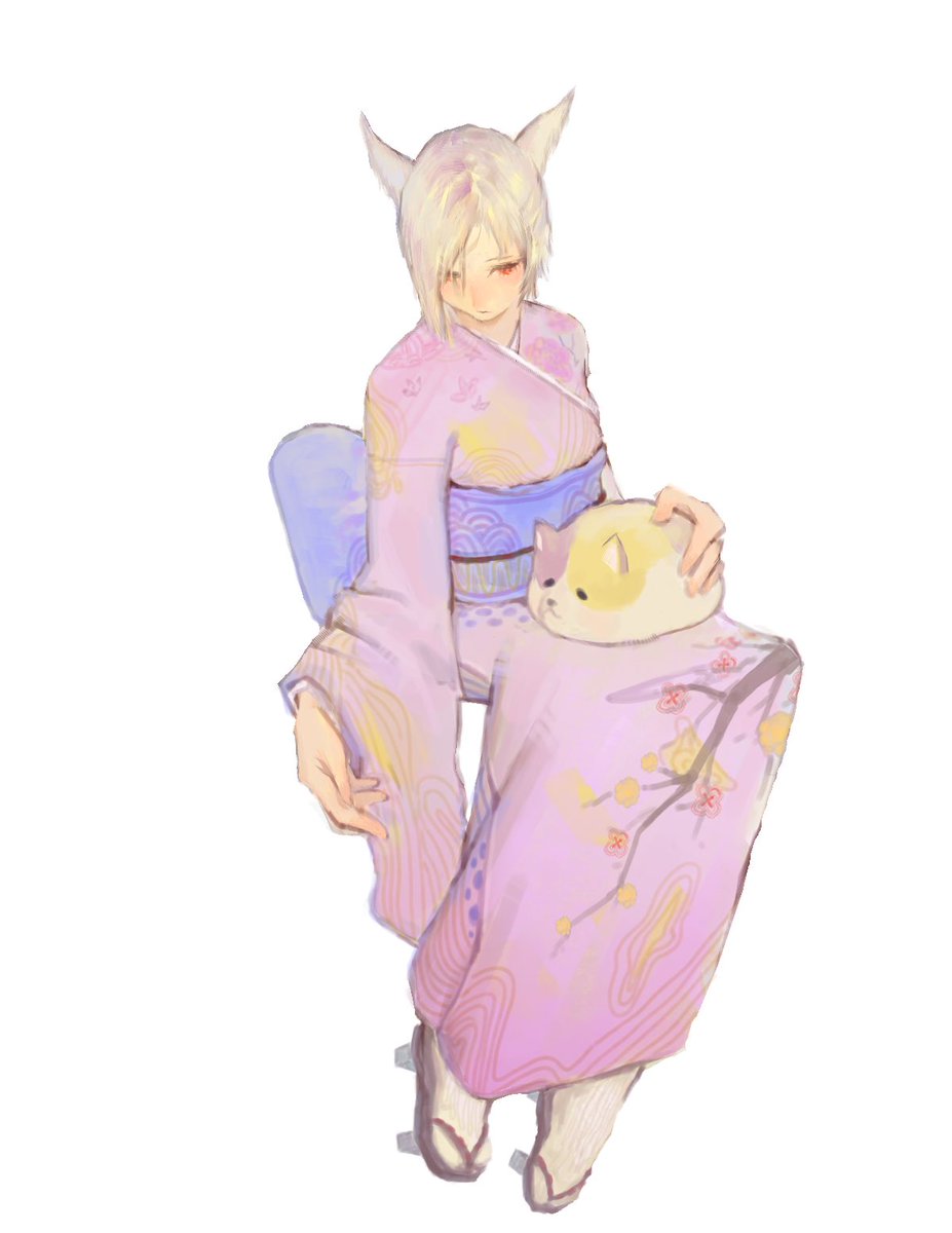 demp_conner's tweet photo. #commissionart #ff14 
大猫小猫 https://t.co/KgRTIN7Gdb