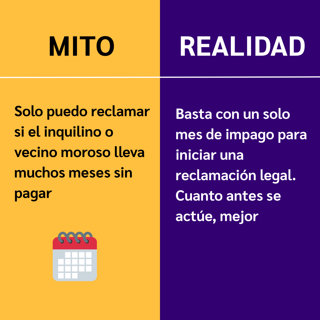 sinmorosos's tweet photo. ¿Te han dicho que no merece la pena reclamar una deuda pequeña? ¿O que es demasiado caro o lento?💭

Existen muchos mitos ✅❌entorno a las reclamaciones de impagos de alquileres y cuotas comunitarias. Por eso te contamos 3 mitos muy comunes y cual es la verdad que se esconde. https://t.co/T7oaCSfIpy