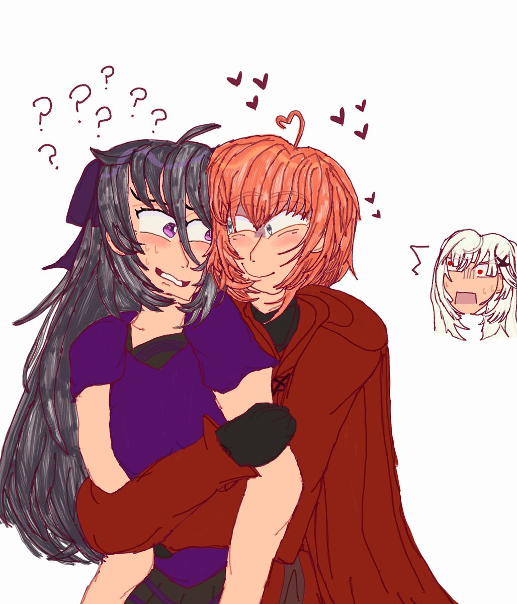 lilyflowerv's tweet photo. thorn is naturally affectionate with luna but he definitely plays up the affection when blaze is around so he can get at her
#crimeandregret #ocs #oc
#wattpad #wattpadnovel #webnovel #novel #ibispaint
#lunaione #thornshadows #blazewinslow #tholuna #tholu #bluna https://t.co/bQEinVzohn