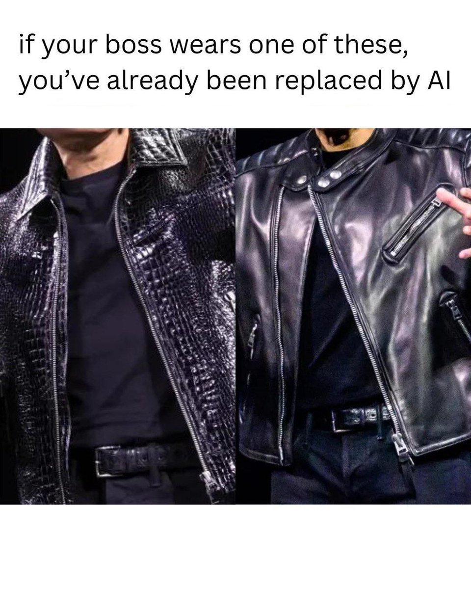 SantosBenserJ's tweet image. &quot;The subtle hint your company is now powered by algorithms, not humans.&quot;

#ArtificialIntelligence
#JobReplacement