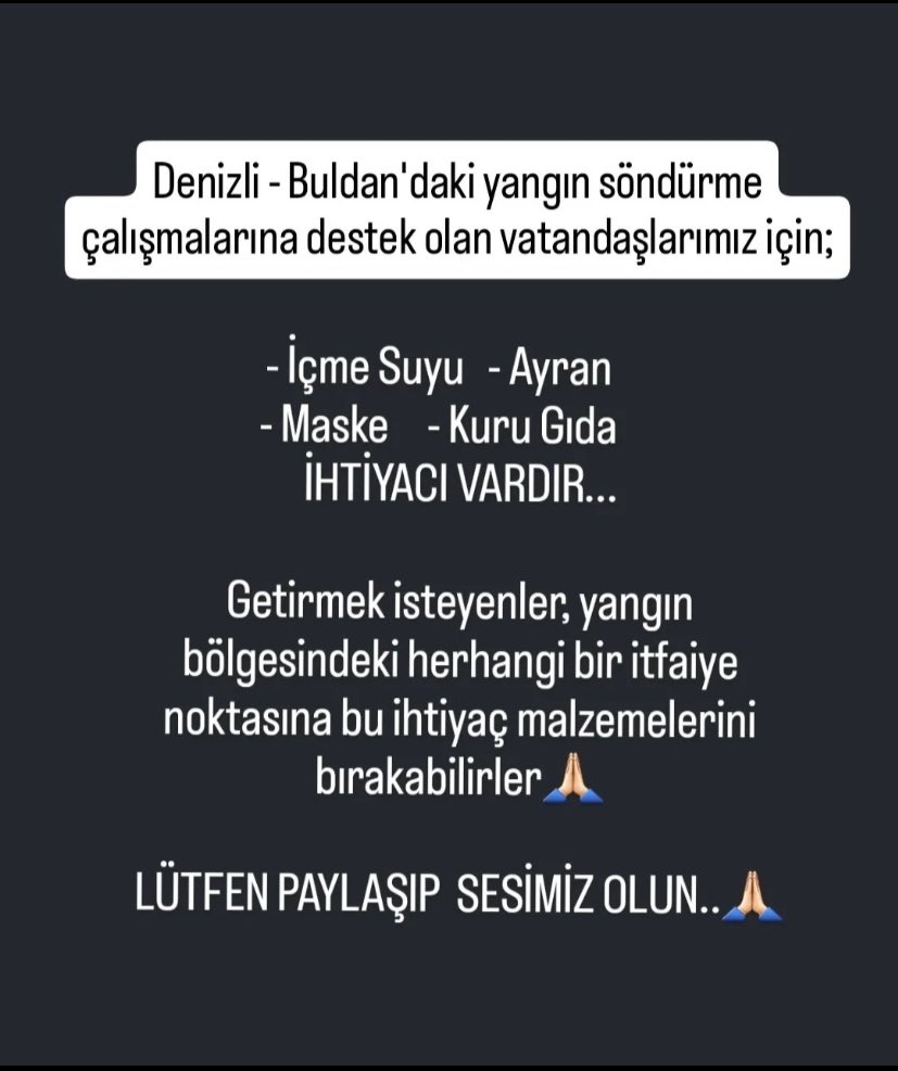 #BULDANYANIYOR