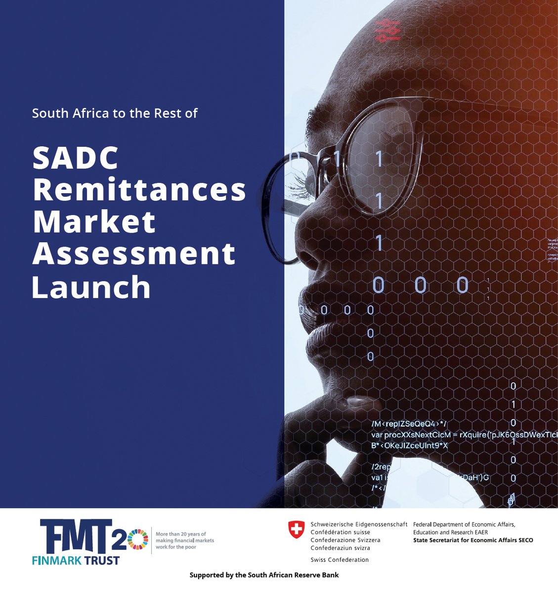 The 2024 SA–SADC Remittance Market Assessment is out.

Access resources:
📘 Full report: finmark.org.za/Publications/S…
📊 Presentation: finmark.org.za/Publications/2…
🎥 Event recording: youtu.be/oc6rN0BcrC8?si…

Time to move from insight to action.
#SADCCrossBorderPayments #RemittanceReport