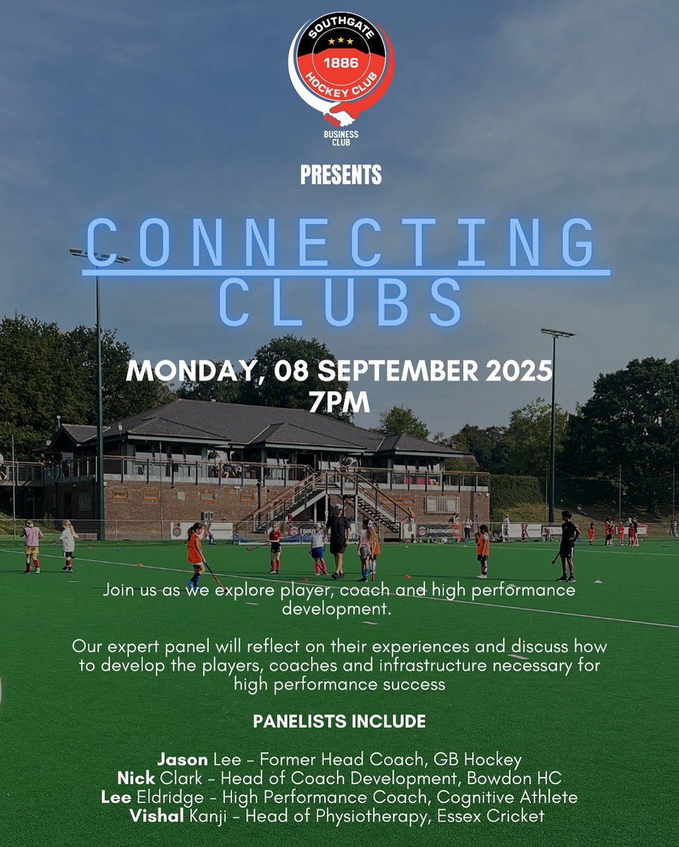 Our next connecting clubs evening! 

Registration goes live at midday today 🔴⚫️