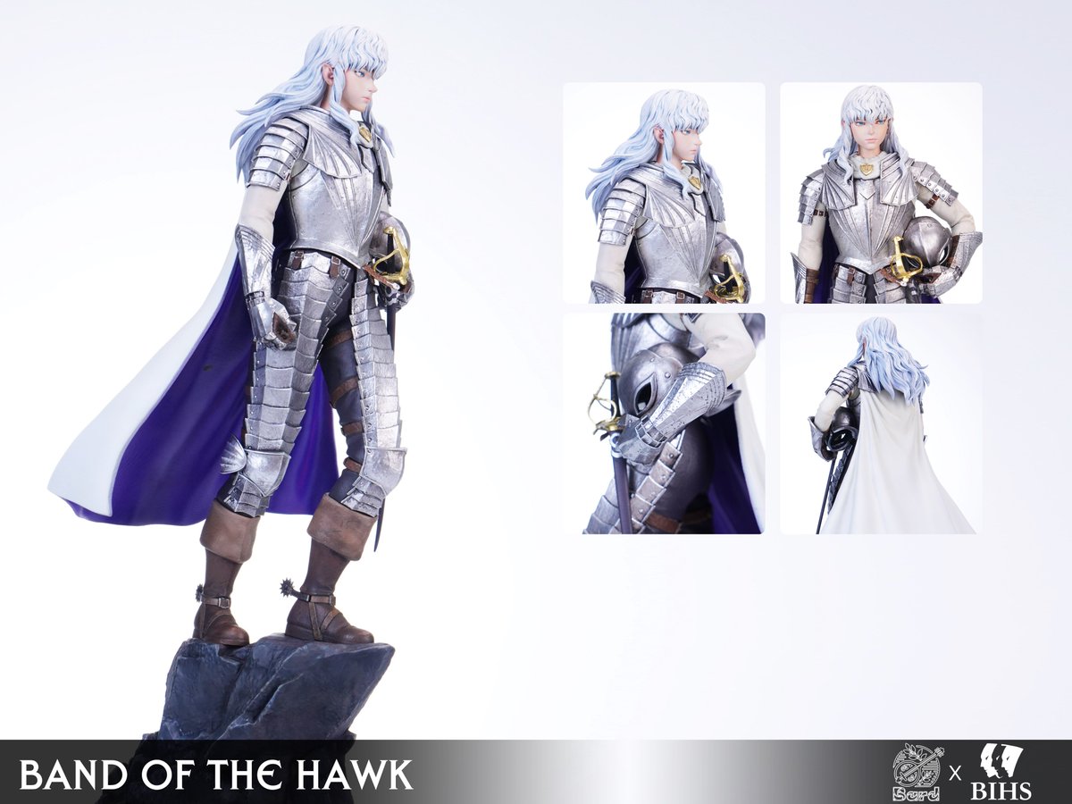 bardstudio_news's tweet photo. Face of Griffith! 

#BERSERK #resinstatue https://t.co/SPzKzuE86B
