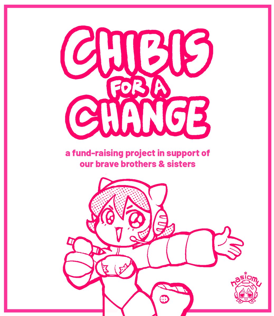 nasiomu's tweet photo. 🚨RTS &amp; SHARES APPRECIATED🚨

for a minimum of 40k, i will be raising local charity funds by drawing small chibi commissions through #ChibisForAChange

scan for more info or click the following link : https://t.co/3FokoyY1mT

#ArtistMelawan #IndonesiaGelap #ResetIndonesia https://t.co/HuFcDySYPL