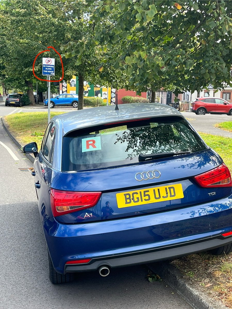 There’s those cryptic signs again that are just so difficult to decipher… 🙄

📍 River Terrace, Ormeau area