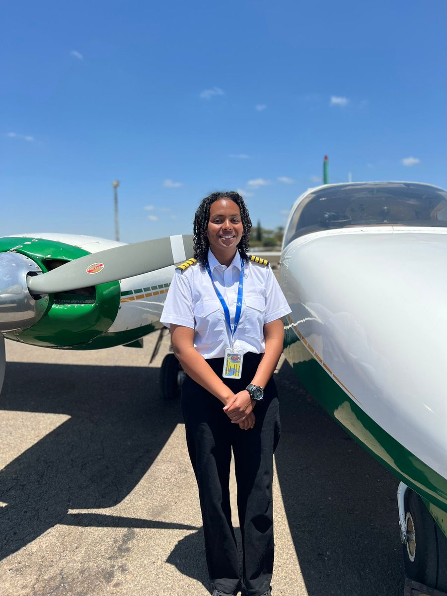 The_KSOF's tweet image. Celebrating a proud moment in aviation!

Congratulations to Feven Brhane on achieving her Multi-Engine Instrument Rating – a true reflection of her skill, discipline, and commitment to excellence.
Well done, Captain! 👩‍✈️

#KenyaSchoolOfFlying #AviationMilestone
#MultiEngineRating