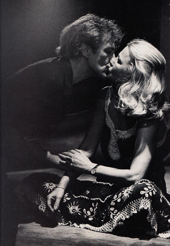 John Cassavetes and Gena Rowlands.
