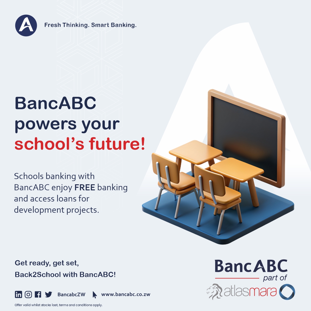 📚✏️ It’s Back to School season! Did you know that schools banking with <a href="/BancABC/">BancABC</a> enjoy FREE banking and access to School Development Loans to help grow and improve?🌟

So... who's your child’s school banking with? 💡

#BackToSchoolWithBancABC🏦🏫
#BancABCBackToSchoolMadeEasy😉