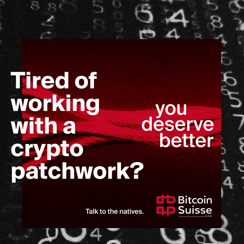 BitcoinSuisse_'s tweet photo. Enjoy a streamlined crypto finance experience—with all tokens managed via a single account or through your relationship manager.