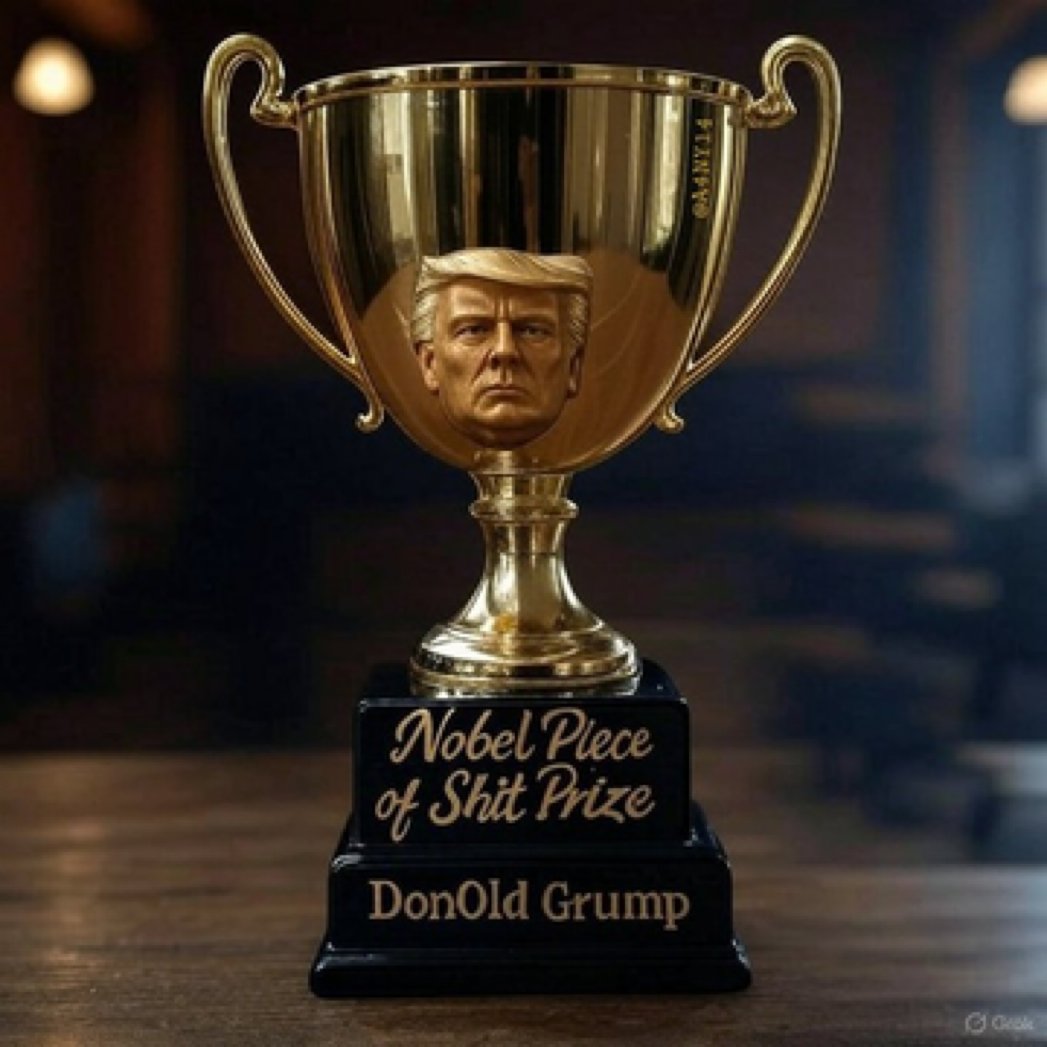 If narcissism were a Nobel category, Trump would’ve won it — with zero competition.