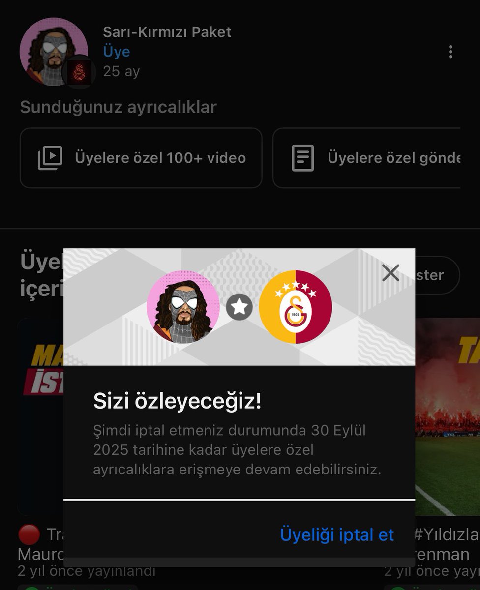 herkesin bir şekilde tepki koyması gerektiğini düşünmekteyim ben de 25 aydır devam ettirdiğim youtube katıl aboneliğimi iptal ettirdim. bizi enayi yerine koyanı yok sayarız bu kadar basit