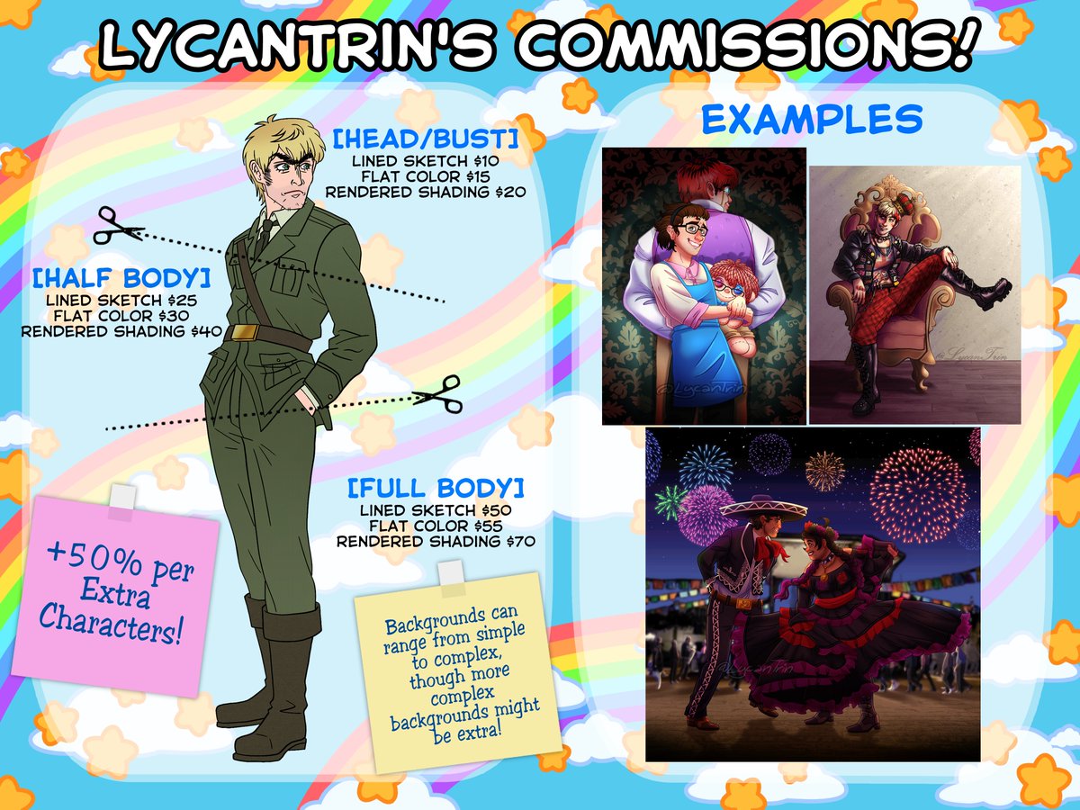🩵🤘🏽LYCANTRIN - COMMISSIONS OPEN🤘🏽🩵 tweet media