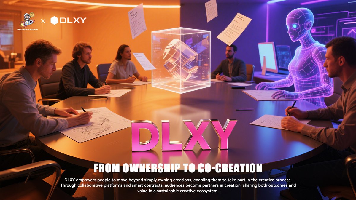 CryptoWealthNav's tweet photo. 🎨 Art doesn’t stop at ownership, it expands through co-creation.
🤝 At DLXY, every holder becomes a collaborator, shaping the evolution of digital art.
🗺️ This is where shared vision turns into value and every voice leaves a mark.

#DLXY #CoCreation #CreativeCollab #DigitalArt https://t.co/S7Cd607uj5