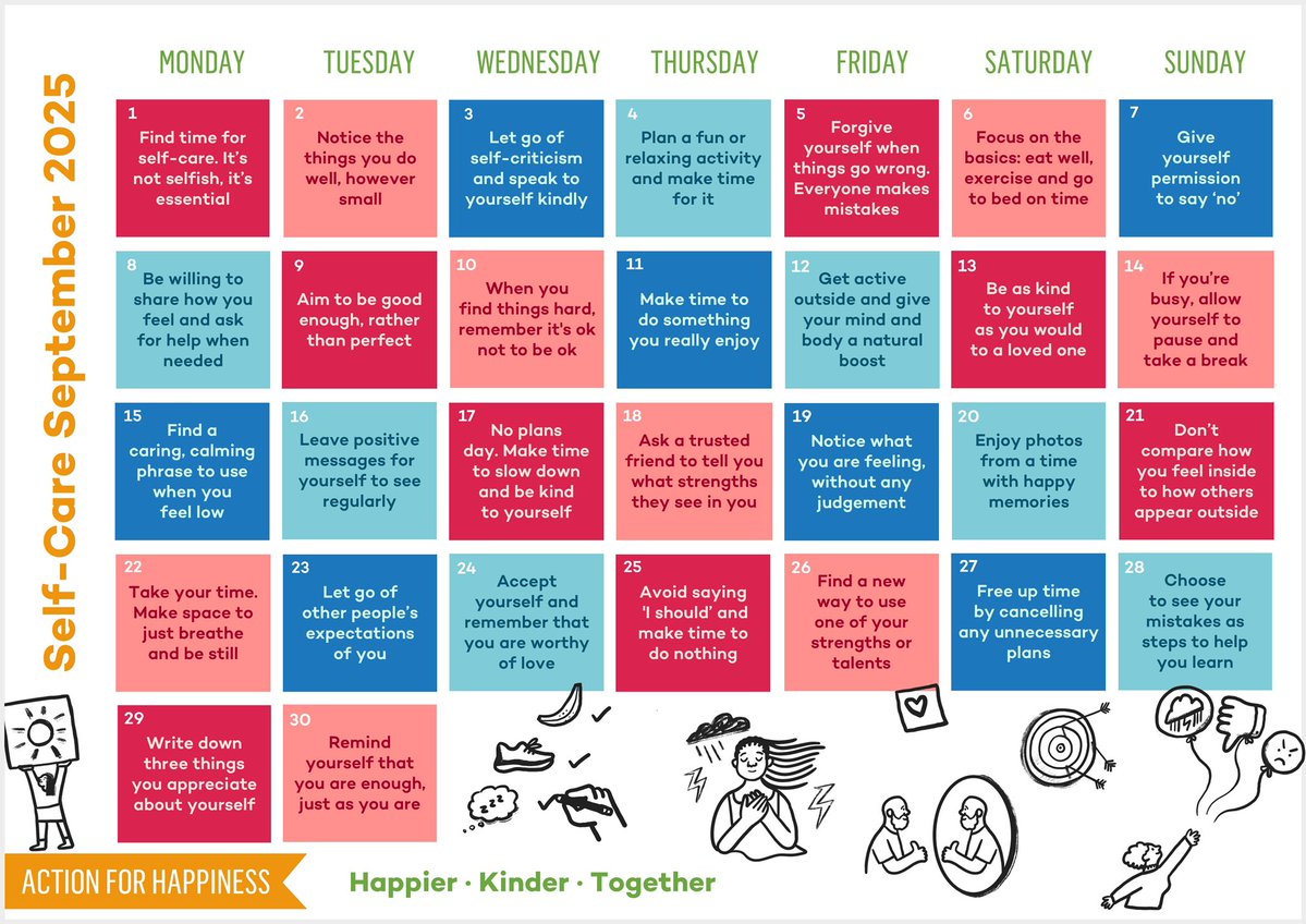 Helen Gormley (@hjahere) on Twitter photo Good morning beautiful friends a wonderful new month - happy September and with gratitude to the team <a href="/actionhappiness/">Action for Happiness</a> #SelfCareSeptember enjoy today ❤️ Good morning beautiful friends a wonderful new month - happy September and with gratitude to the team <a href="/actionhappiness/">Action for Happiness</a> #SelfCareSeptember enjoy today ❤️