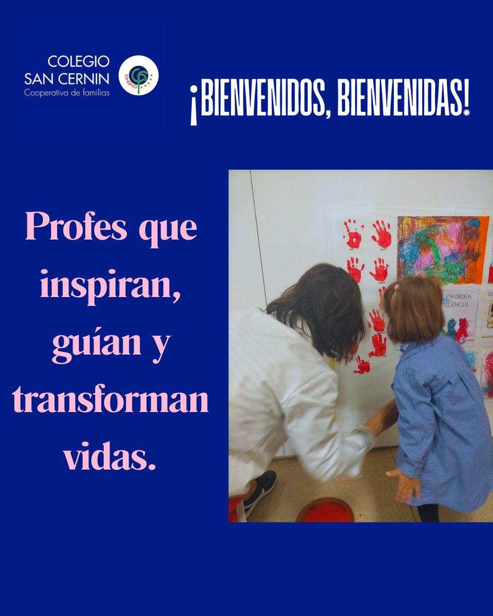 Hoy damos la #bienvenida a todos nuestros profes. Arranca un nuevo curso lleno de retos, aprendizajes e ilusión.
#colegiosancernin #vueltaalcole #backtoschool #profesqueinspiran
