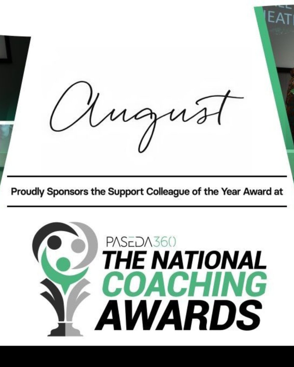 Proud to sponsor the Support Colleague of the Year at the National Coaching Awards! 🌟 

Entries now open across 12 inspiring categories. 

Celebrate your impact &amp; enter today 👇 augustawards.com/national-coach…