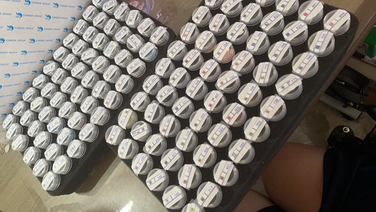 Coco_An2's tweet image. 123色仕分け完了(*`･ω･)ゞ