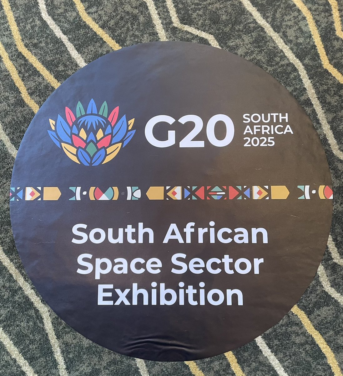 carlassharpe's tweet image. Excited to attend the G20 Space Economy Leaders Meeting and representing Africa2Moon @developspacesa @Africa2M71014
