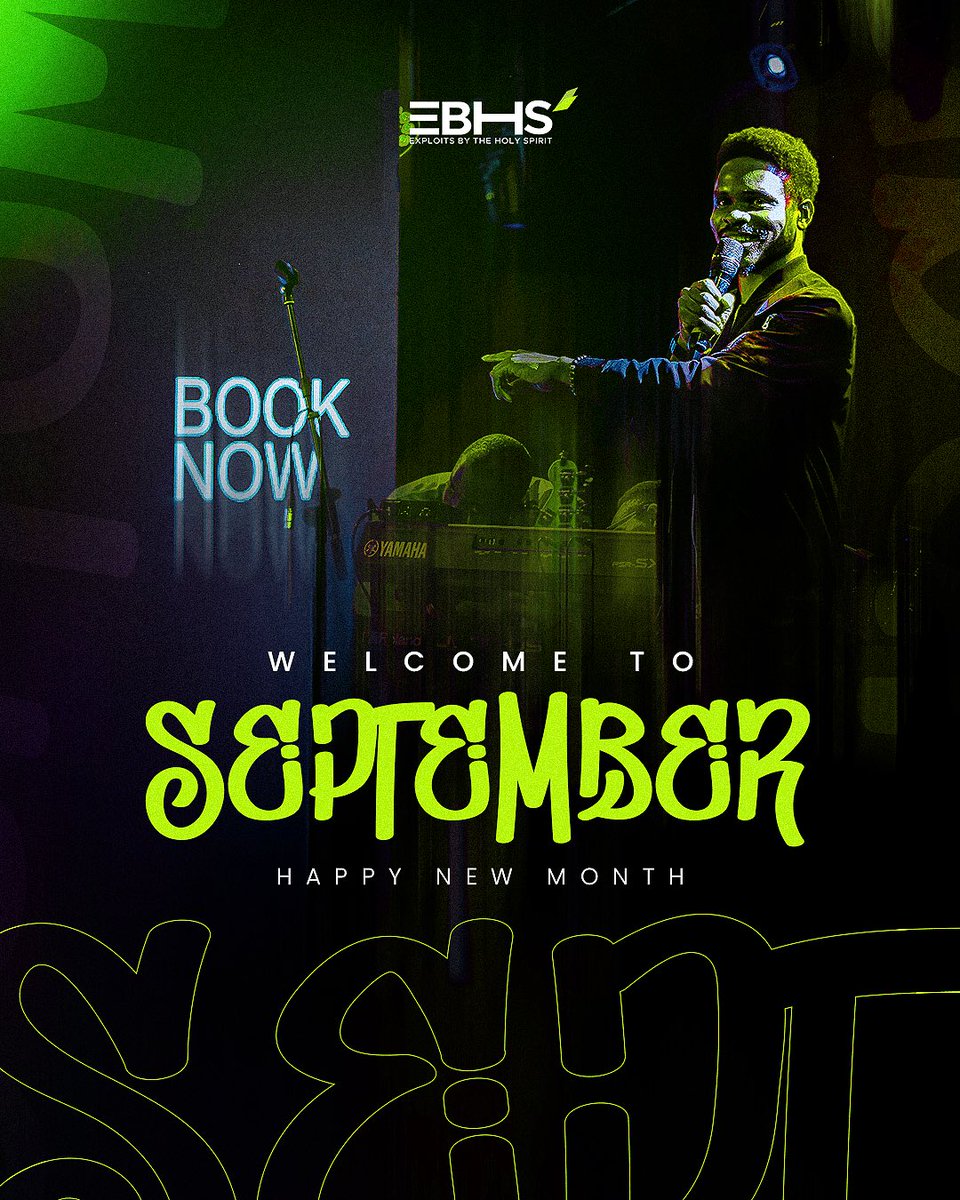 Happy New Month! 🎉

Welcome to September; a fresh page, a new chapter, and a brand-new canvas to create, connect, and grow.

Cheers to making September unforgettable! 💚

#EBHS