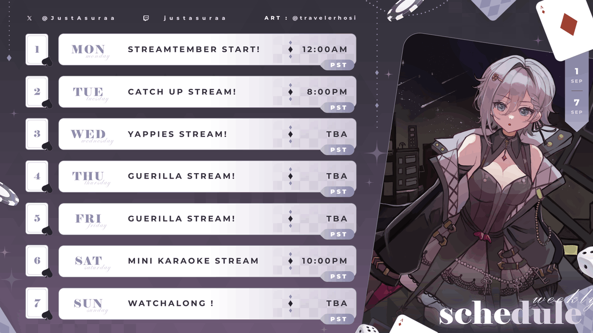JustAsuraa's tweet photo. ooga booga schedule is back
fan name: wildcards
links: https://t.co/pHr74E7Qyx
general: #asucall
🎨: #asudraw
memes: #asujoker
clips: #asufortune https://t.co/fyFNc1utLI