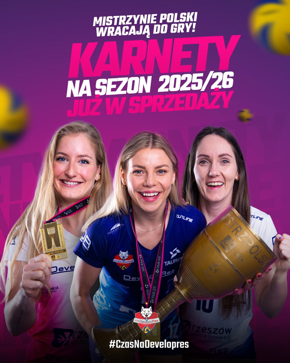 Ruszył PIERWSZY ETAP SPRZEDAŻY KARNETÓW 25/26 🎟️

Nie czekaj do ostatniej chwili 😎 zapewnij sobie miejsce na trybunach i wspieraj nas od pierwszego gwizdka 🙌❤️

Czekamy na Was w biurze Developres 📍
Godz. 12:00 - 18:00 ⏰

Kup karnet już dziś!🎟️
#CzasNaDevelopres #Rzeszów