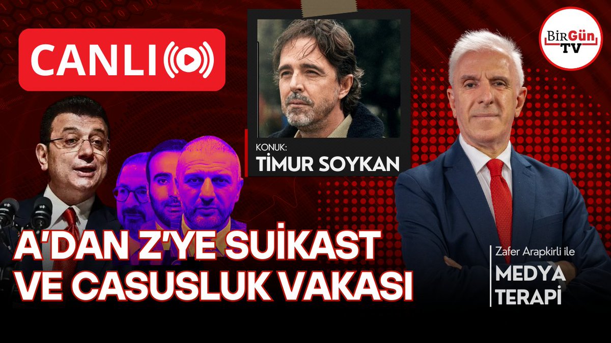 BirGün TV (@birgun_tv) on Twitter photo 🔴#CANLI
📢BirGün TV canlı yayını başladı!
🎙️<a href="/ZaferArapkirli/">Zafer Arapkirli</a> ile #Medyaterapi başladı!
🔗 youtube.com/live/iIdQkhuSf… 🔴#CANLI
📢BirGün TV canlı yayını başladı!
🎙️<a href="/ZaferArapkirli/">Zafer Arapkirli</a> ile #Medyaterapi başladı!
🔗 youtube.com/live/iIdQkhuSf…